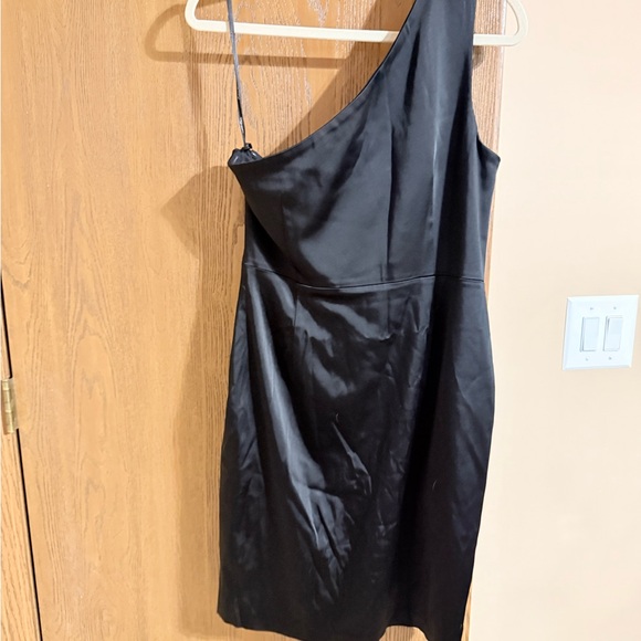 Calvin Klein Black One-Shoulder Dress - Picture 2 of 11